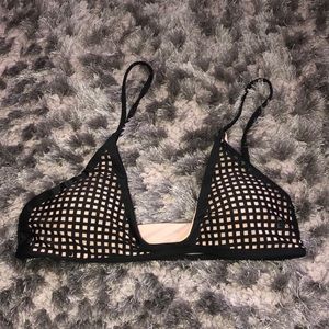Zaful mesh bathing suit top